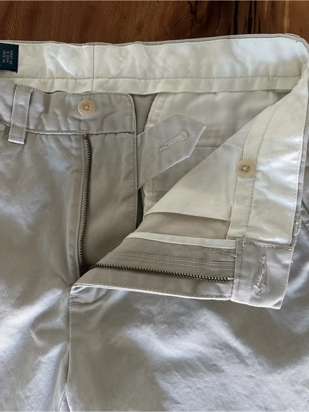 Polo Ralph Lauren Preston Pant Khaki Tan Chino Pants | Size: Men's 30x30